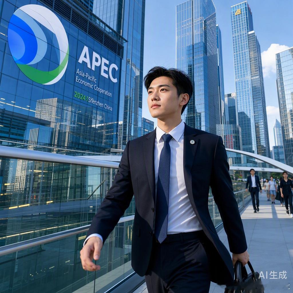 深圳APEC峰会倒计时100天，这座城市再次站在了世界舞台的聚光灯下。看着新闻里