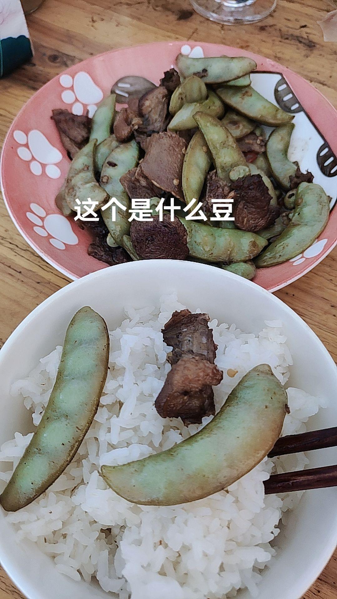 这个是什么豆，你们知道吗？#记录自己的点点滴滴 #今日午餐 #家常便饭吃得香 #