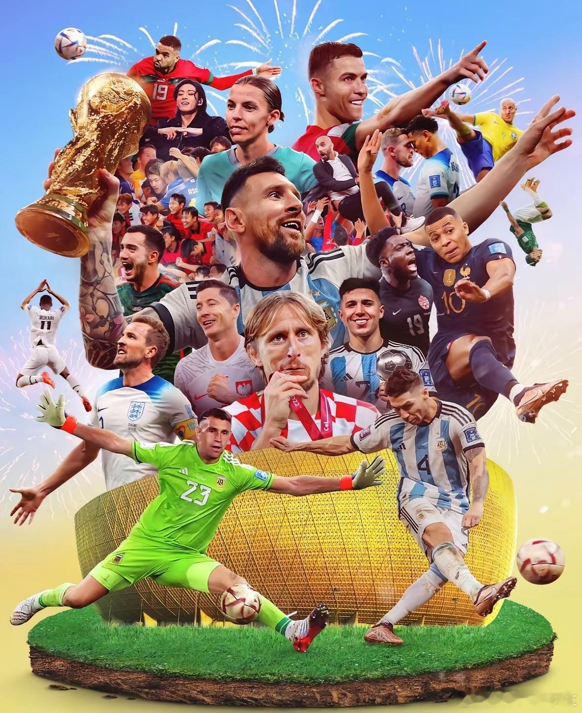 刚才看到有人说FIFA2026世界杯的海报设计实在太“偏心”了，我看了一下，果然