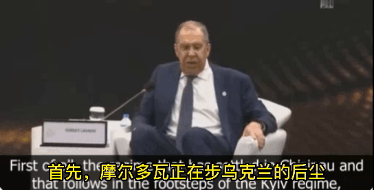 拉夫罗夫严厉警告摩尔多瓦不要步乌克兰的后尘，如果伙同乌克兰企图对德左“去俄化”，
