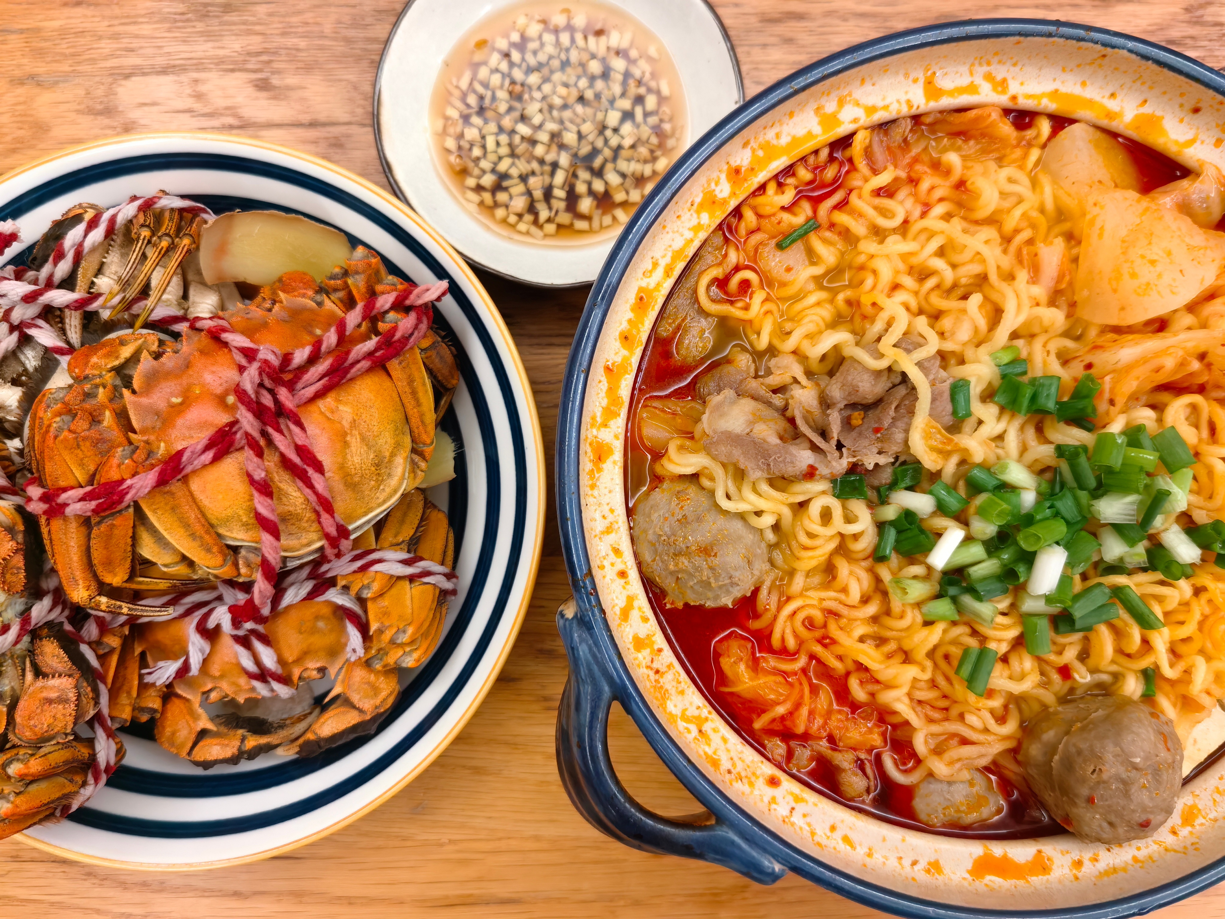 上次部队锅反馈不错，这次来个升级版✌🏻泡面番 ​​​