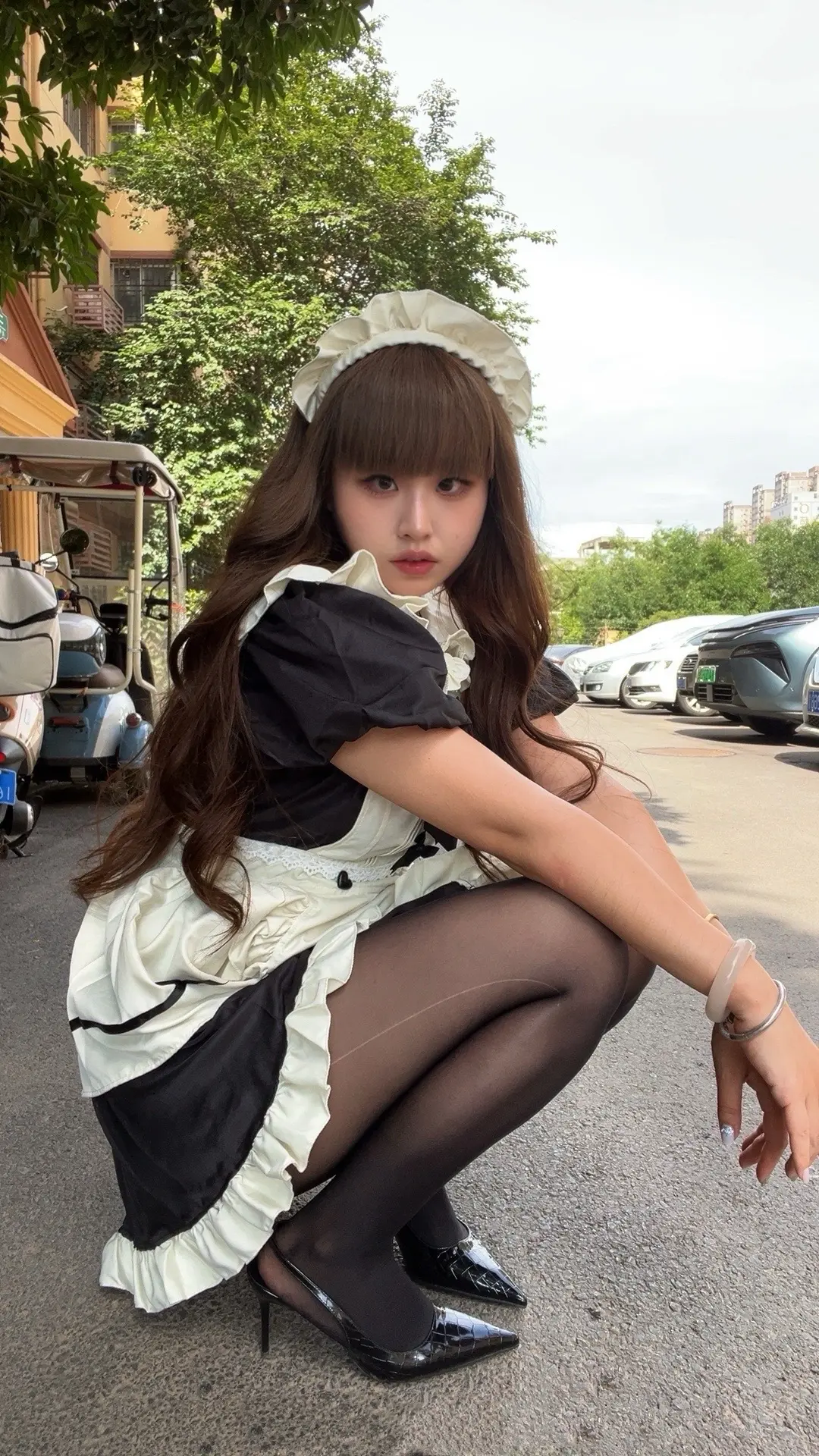 拍照姿势 甜妹风 夏天 美女 我的ootd穿搭
