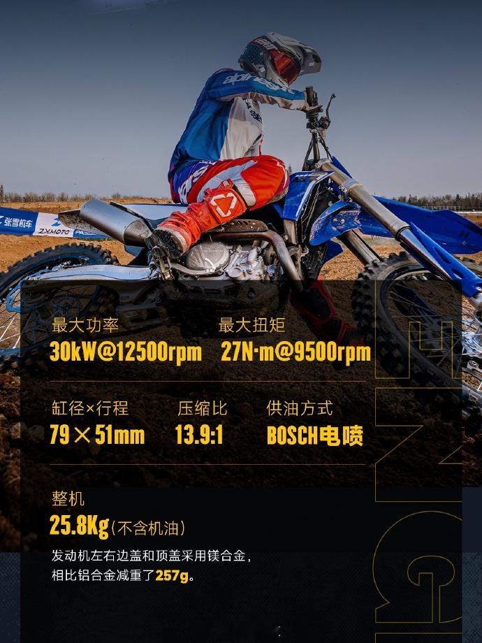 【张雪机车新摩托售价近3万】张雪机车首款场地越野摩托车正式发布，售价29800元