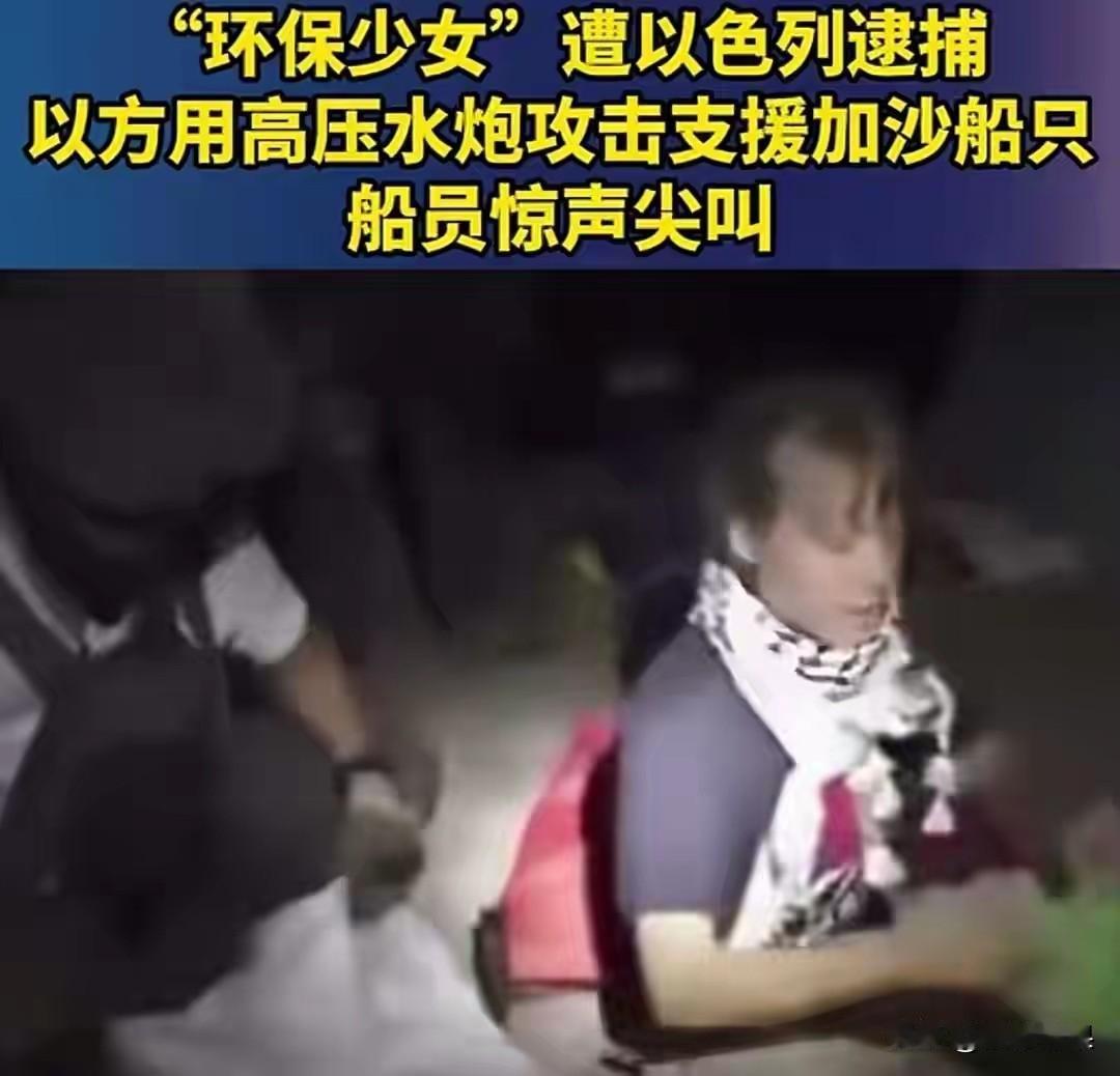 意大利救援队，是雷声大，雨点小？半道被以色列截胡了！并且逮捕70多人，世界环卫小