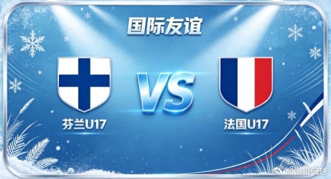 国际友谊 芬兰 U17 vs 法国 U17芬兰 U17 的定力，是「知弱而不馁，