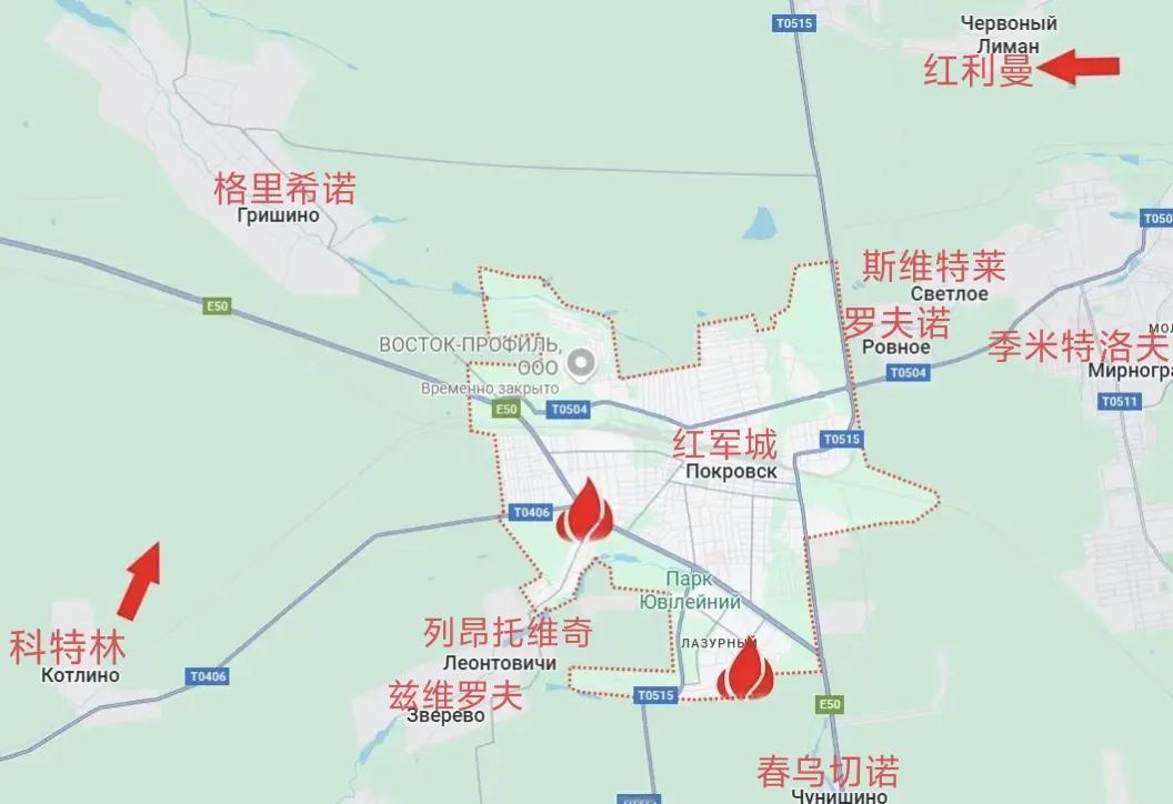 乌军指挥部要求红军城卫戍部队全力保护E50公路。这条公路连接红军城和第聂伯罗彼得