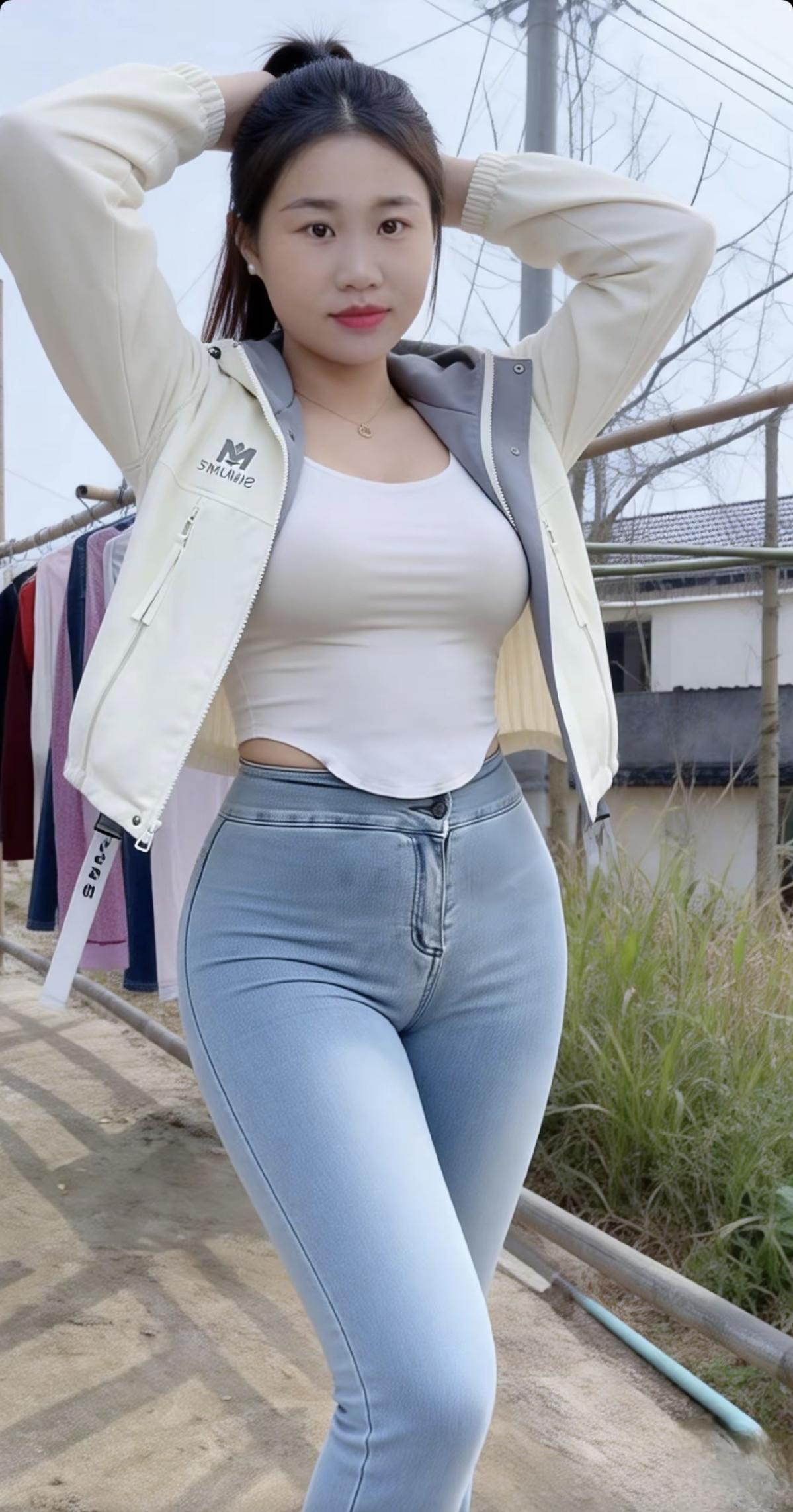 轻纱拂面，风华正茂。