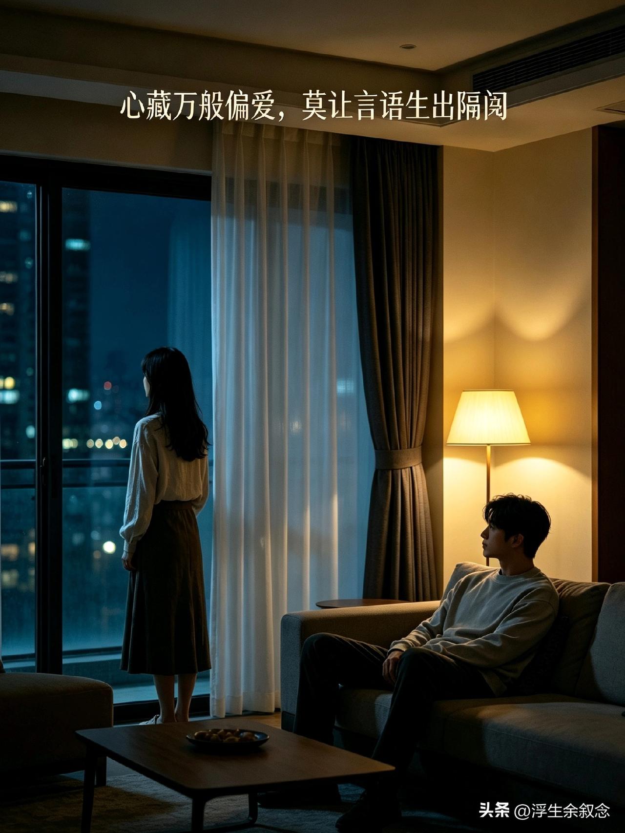 两个人明明心里十分在意、互相深爱，最磨人的隔阂，往往不是变心争吵，而是语言里那道