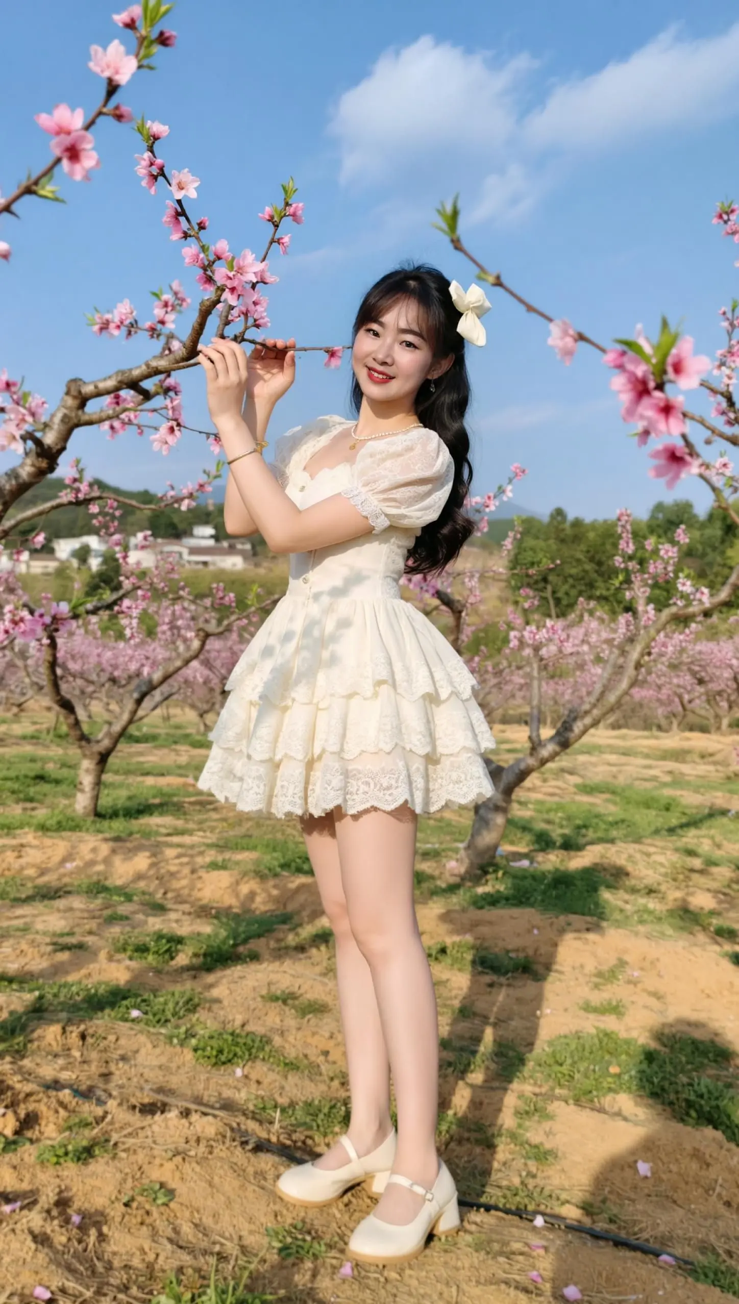 又到了春暖花开的季节，感受春天的美好，醉美在桃花园里！