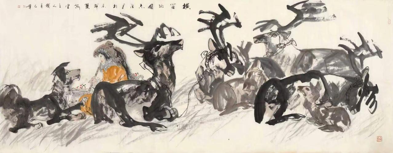 于志学老师精品巨作，，规格365✕143