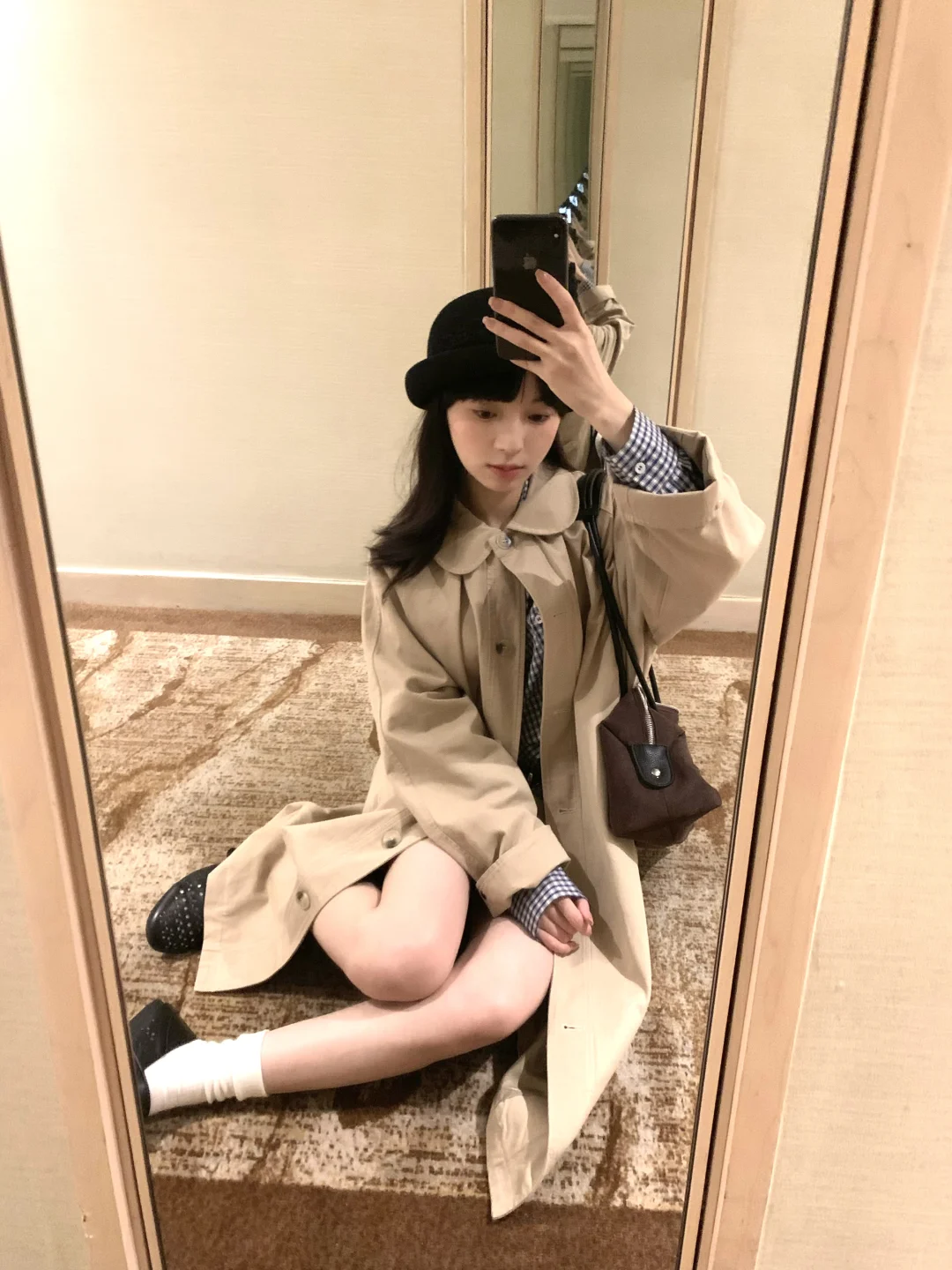 风衣给的氛围感～