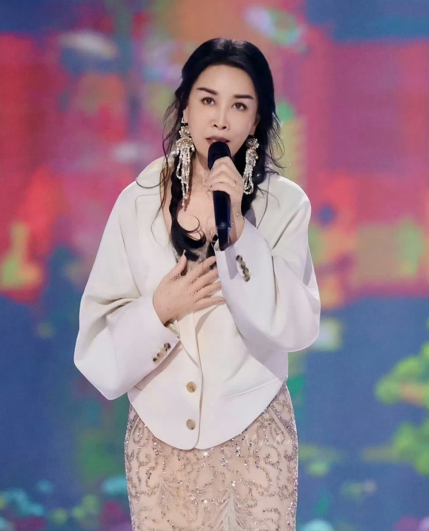 网络视听盛典花少团再合体我们花少团又美美合体了！！！那英龚俊张雅琪在中国网络视听