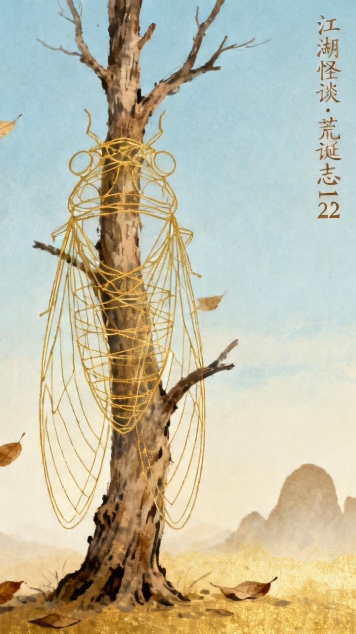 江湖怪谈•荒诞志122

KPI蝉·贰：洛阳有蝉，鸣声如“加班”“绩效”“达标”