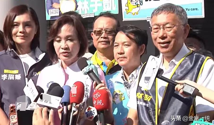 陪同柯志恩扫街 柯文哲：建议黄国昌操盘高雄选战

柯文哲今天（3日）上午陪同柯志
