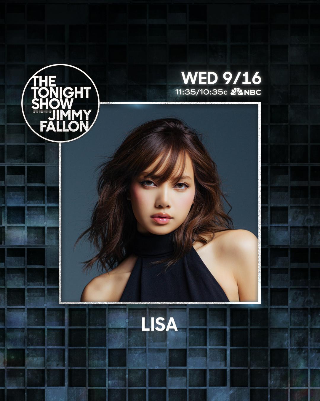 LISA[超话] lisa Lisa将做客吉米肥伦秀啊啊啊啊 16日晚上 11:
