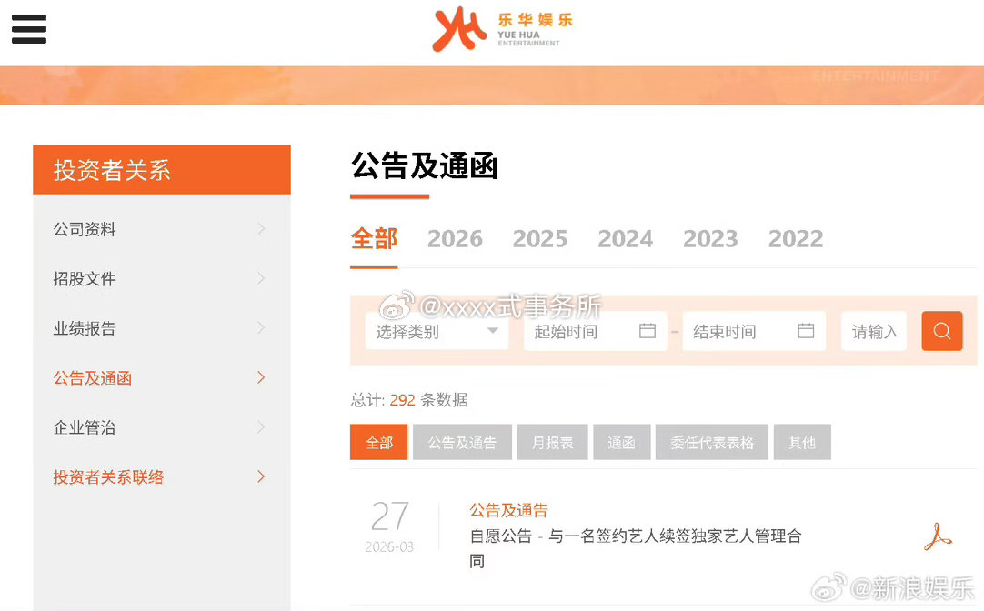 王一博乐华续约，乐华娱乐官网更新公告，宣布与王一博已完成续签独家艺人管理合同 