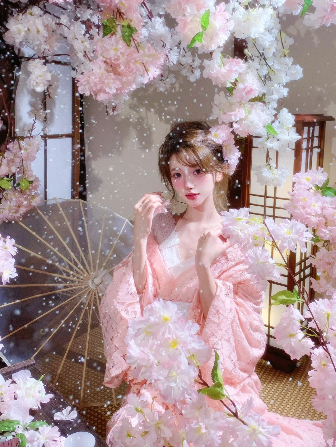 粉色樱花写真｜像诗里樱花纷飞的季节🌸