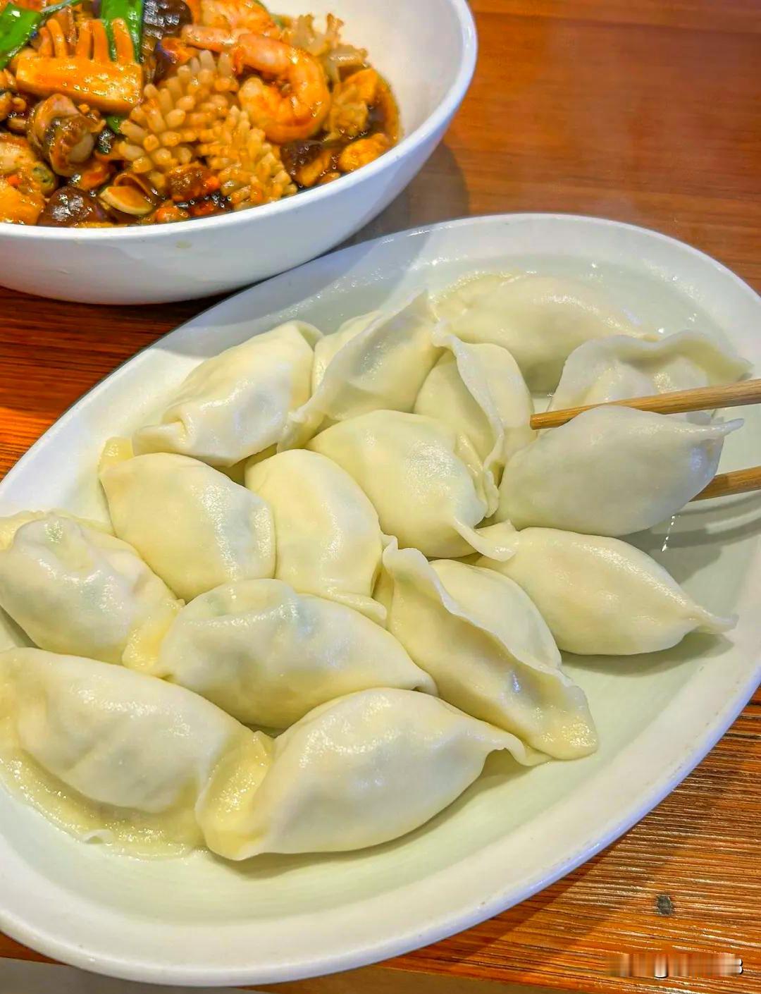 胶东半岛的鲅鱼饺子，感觉还是威海的好吃！