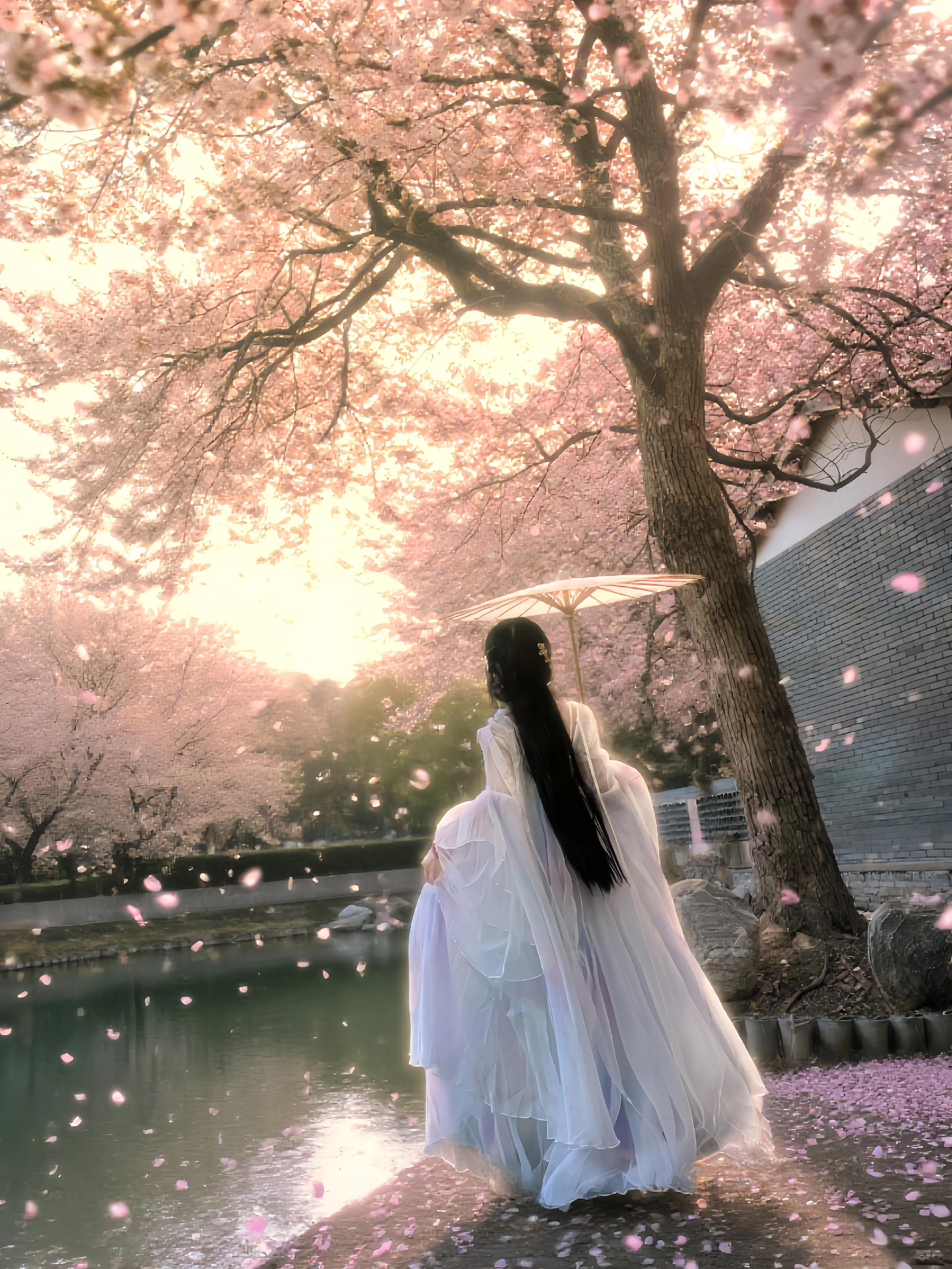 “你看漫天思念落成雨”