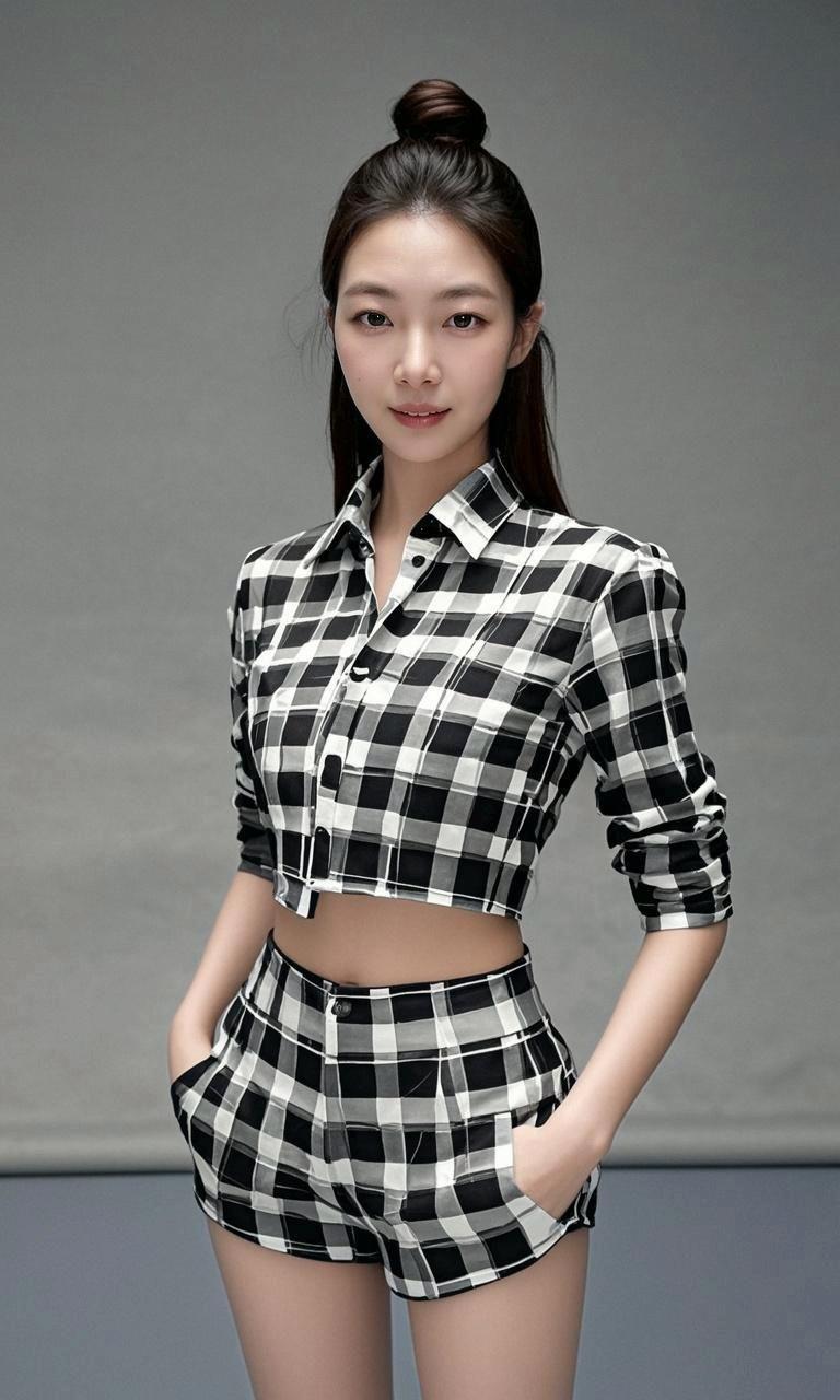AI格韵风姿 美女穿搭