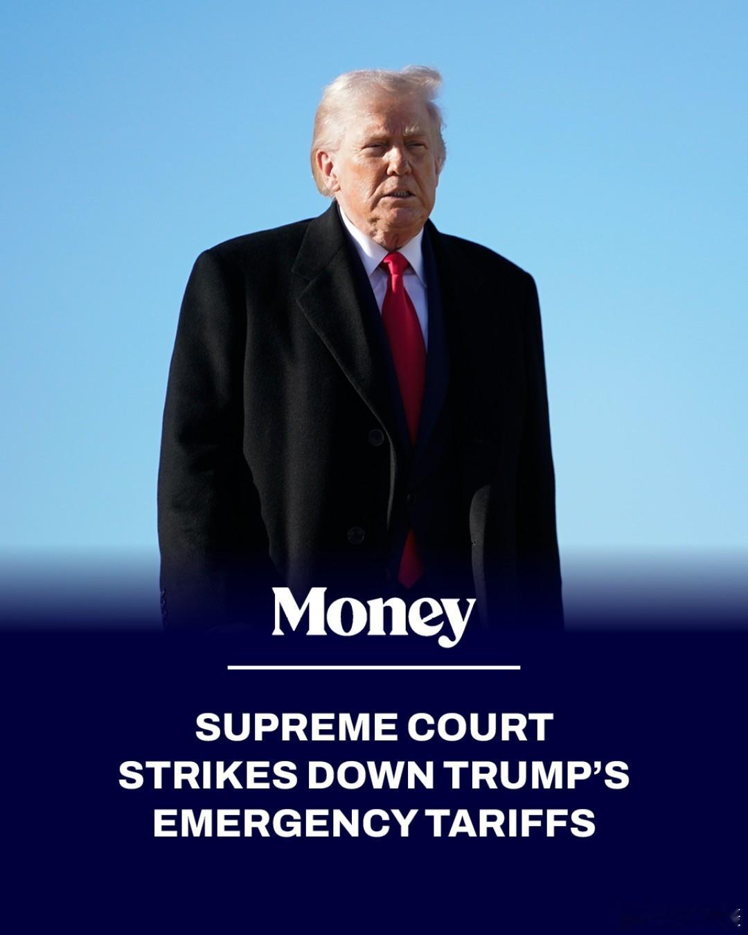 快讯！美最高法院裁定特朗普关税违法 路透社：美国最高法院2月20日裁定，驳回总统