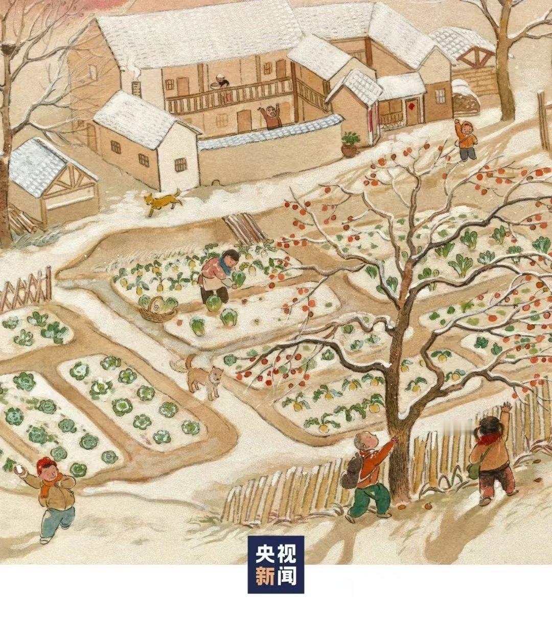 今天迎来小雪节气。小雪，冬天的第二个节气，此时北风渐劲，初雪或临，万物冬藏，天地