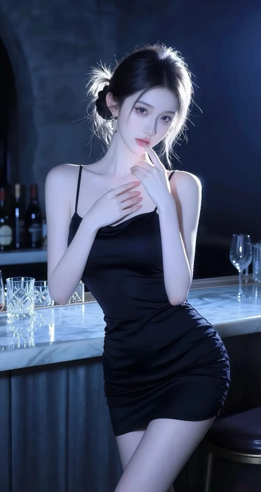 性感成熟美女 气质穿搭 无不良引导