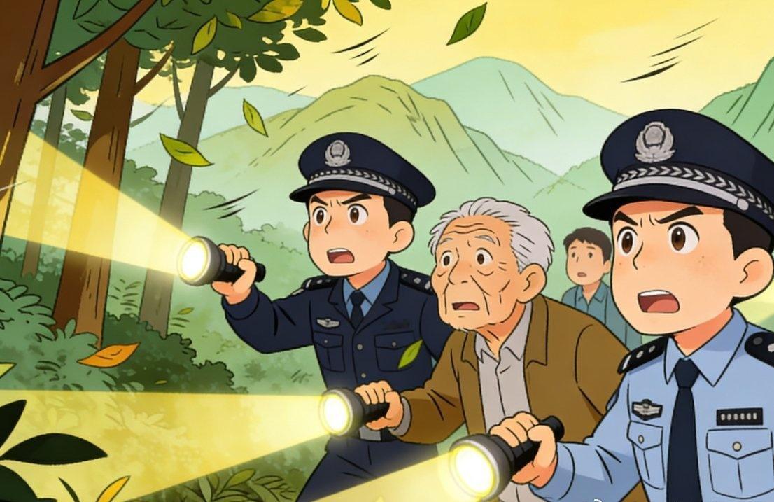8旬老人走失台州警民联手找寻两天两夜八旬老人山顶走失，家人心急如焚。台州黄岩警民