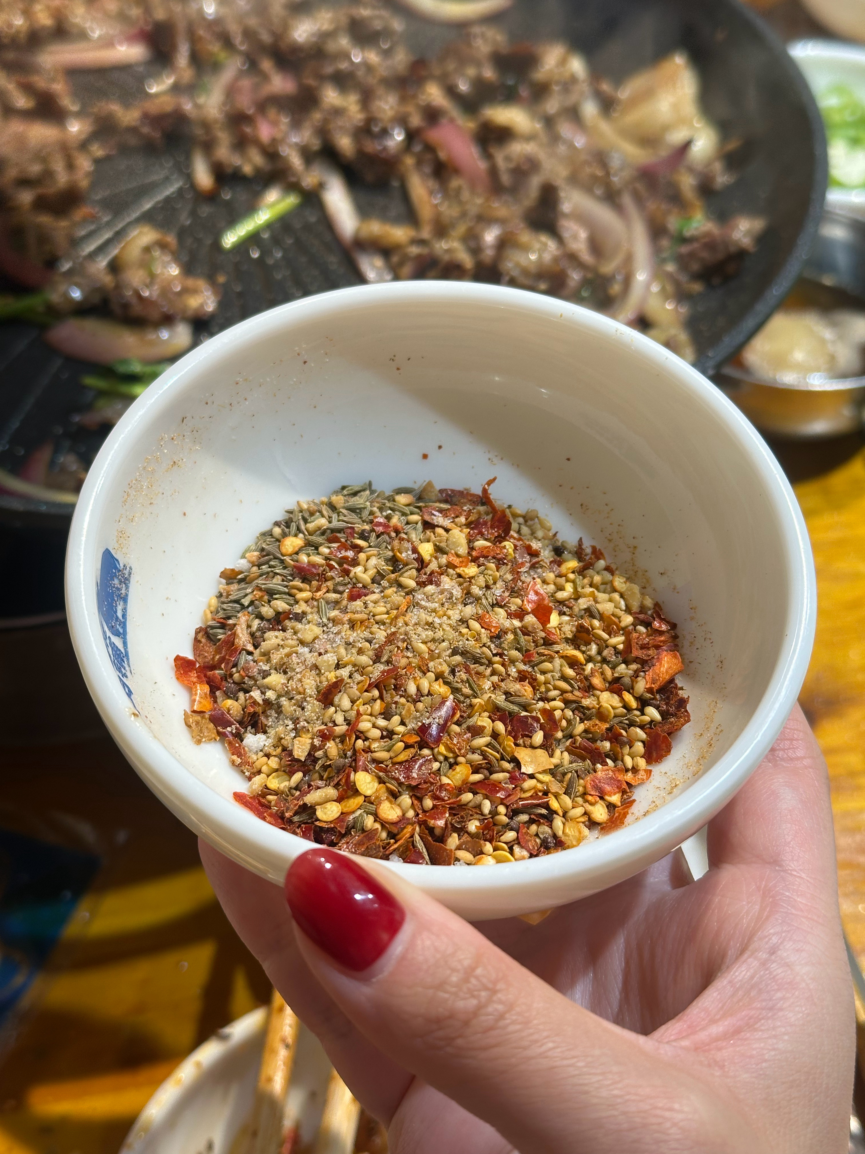 感觉我调的料包的肉天下无敌啊