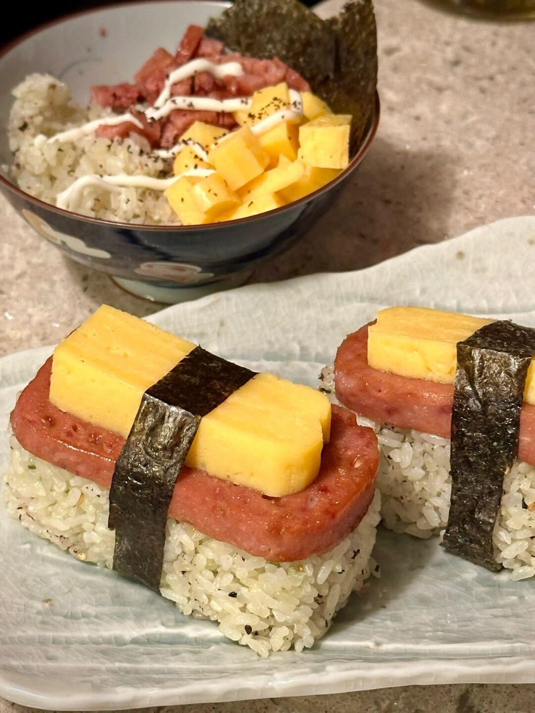 做出了比夏威夷musubi cafe更好吃的饭团❗️
