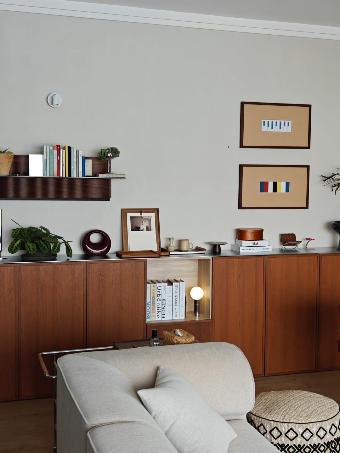 柜子改造｜拥有了一个高级感满满的中古边柜