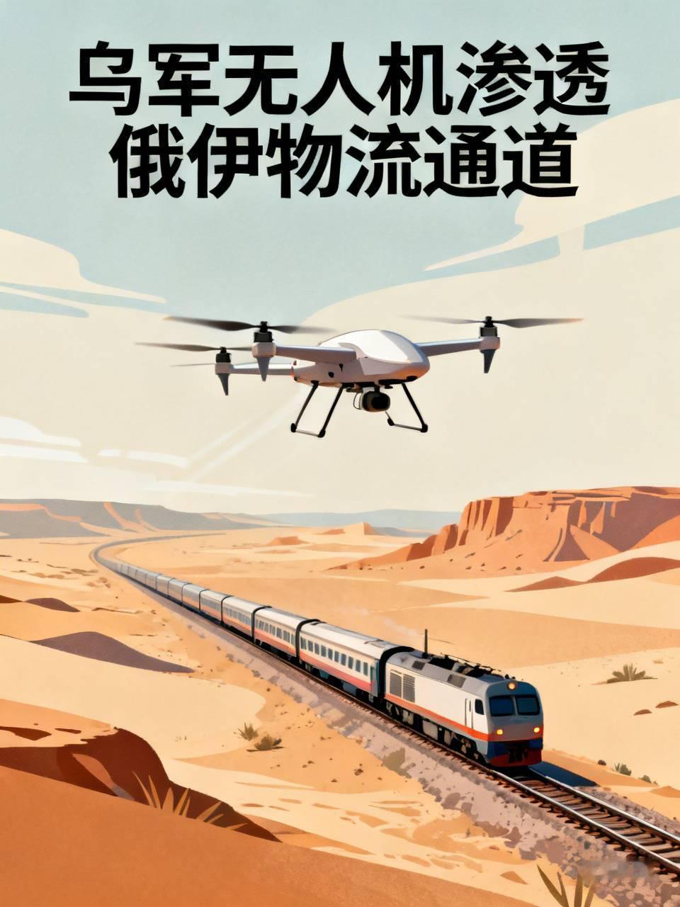 乌军无人机渗透俄伊物流通道，这步棋够狠！就说7月25日，泽连斯基称乌军在里海方向