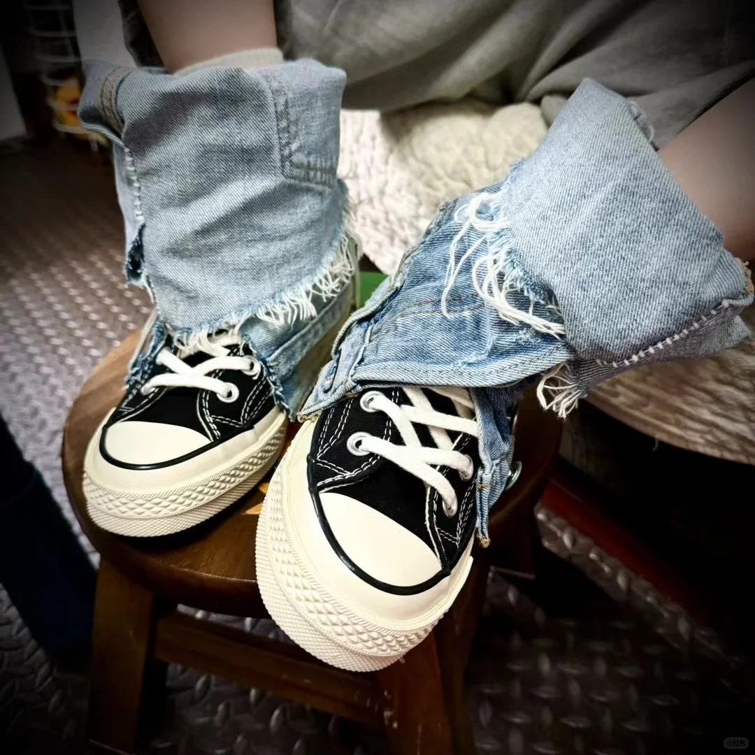 remake - Levis - converse