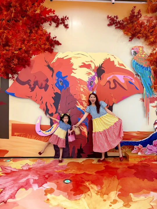 天津遛娃，有来过商场里动物园的宝宝吗？🪶