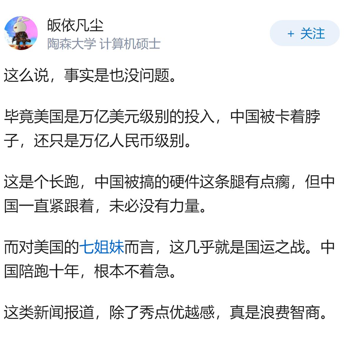 如何评价华尔街日报首席中国记者魏玲灵对中国AI评价“始终依赖源自美、韩市场逻辑为