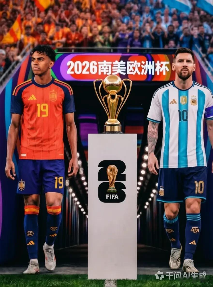 阿根廷还有一场和西班牙的比赛，可以为自己正名！原定于2026年3月份举行的202