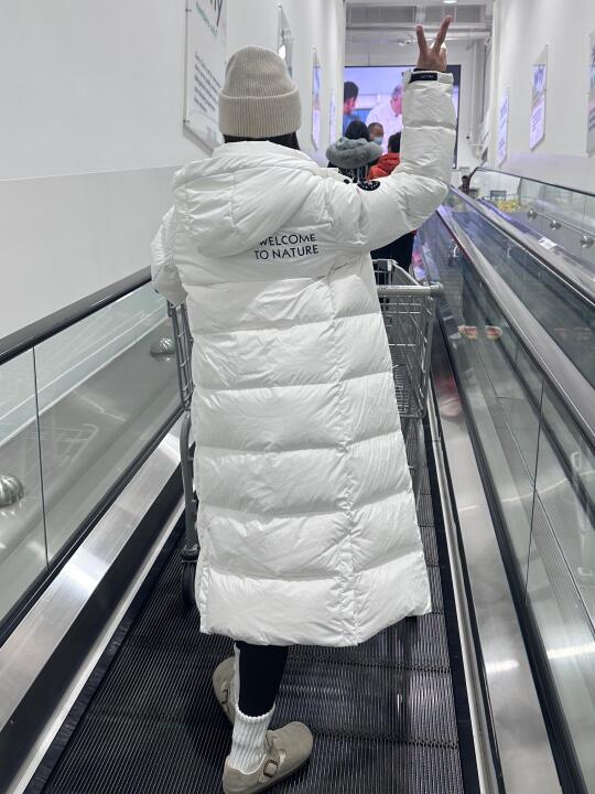 本东北人表示，这件羽绒服太好搭了👌