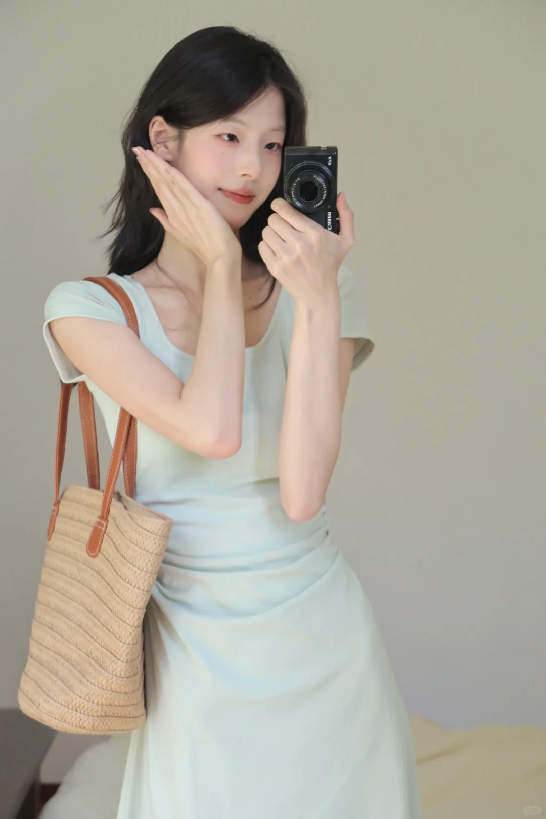 绿色配夏天