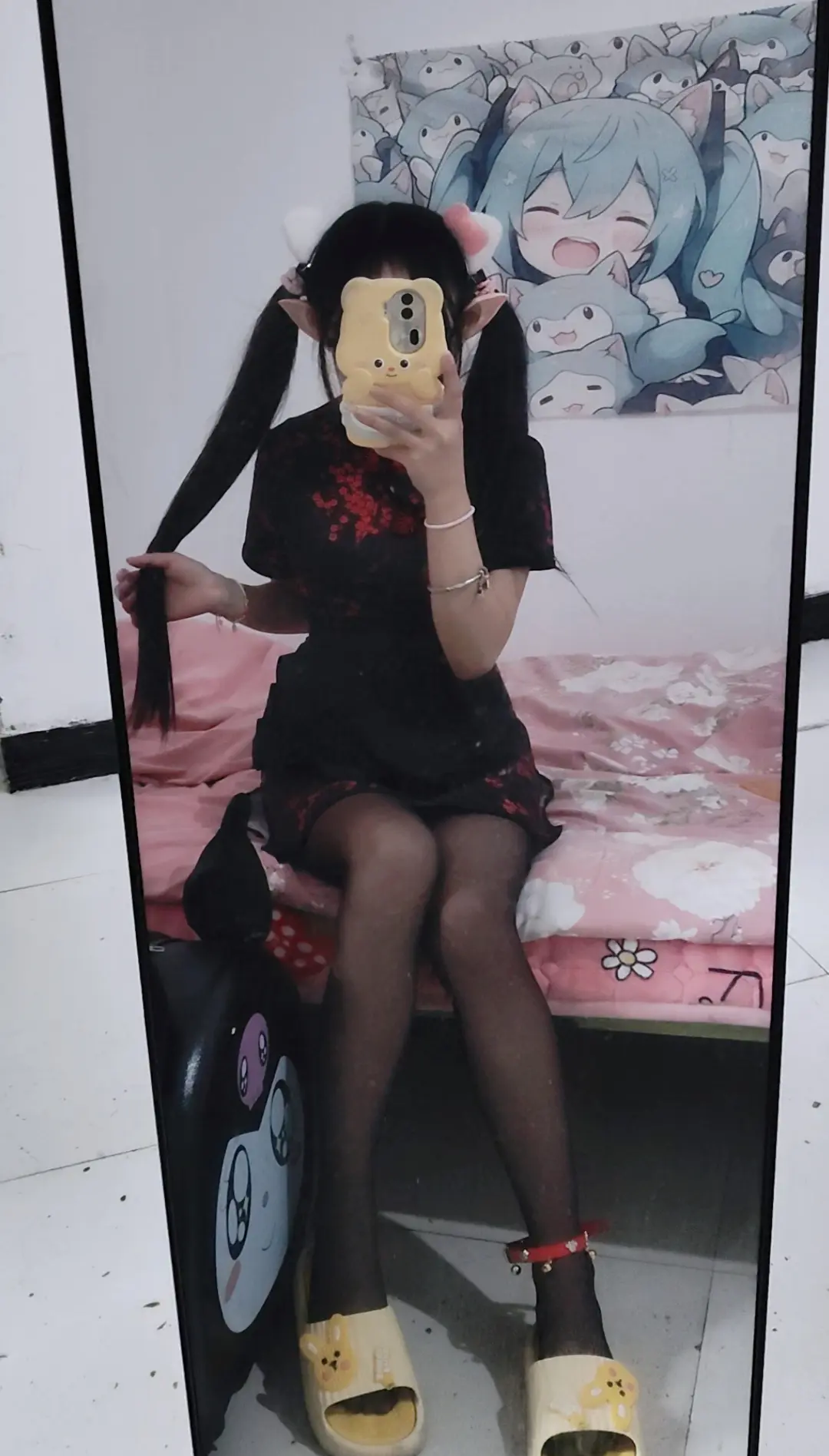 甜妹 旗袍 ootd ootd穿搭 秋天