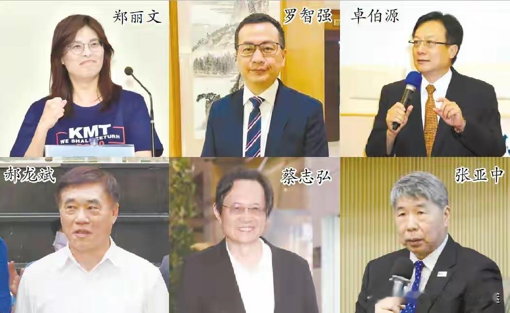 国民党主席选举：六人竞逐，蓝营内斗谁主沉浮？
 
中国国民党主席选举于9月19日