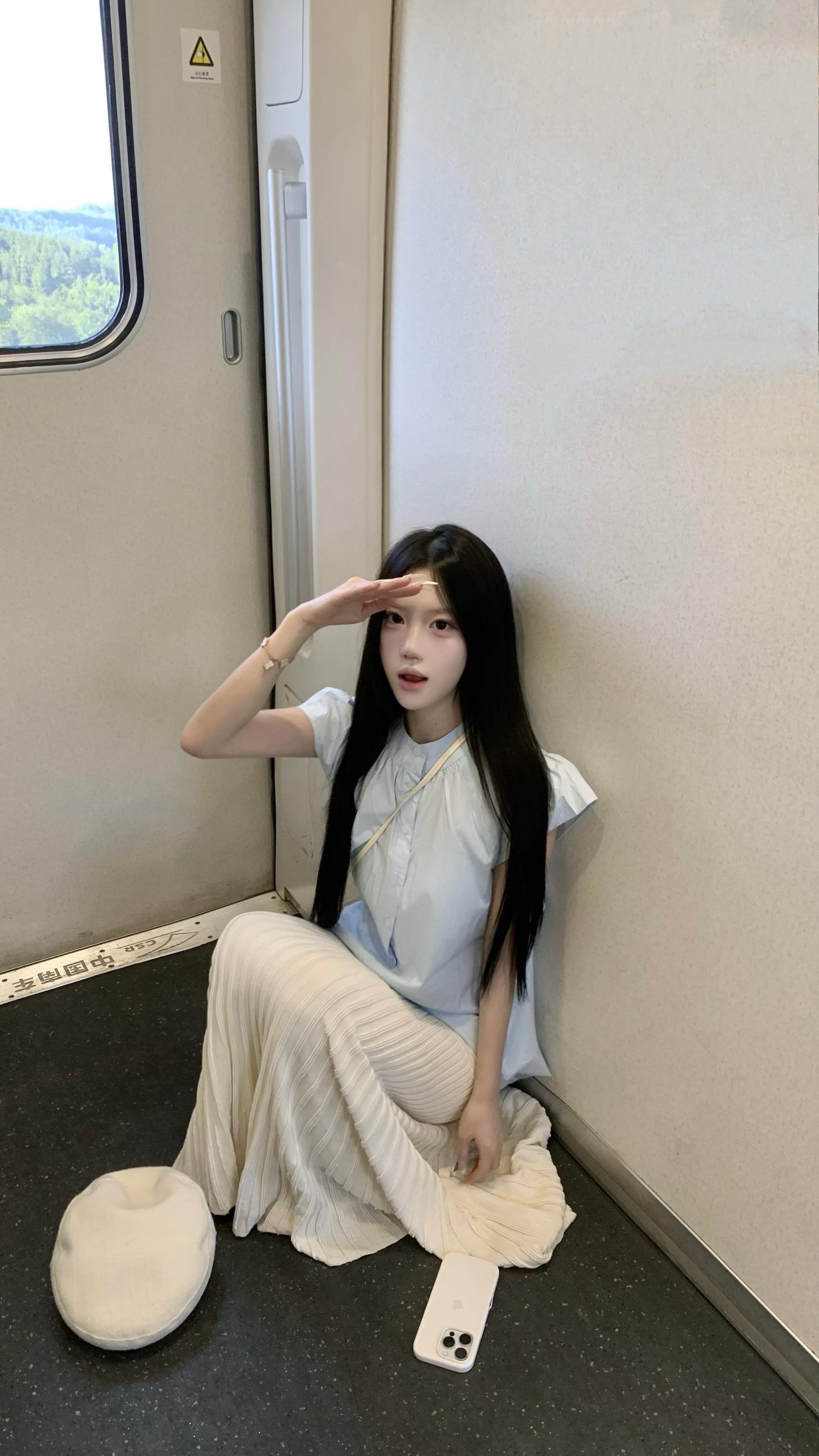 今天是冰淇淋配色！！🩵🤍。