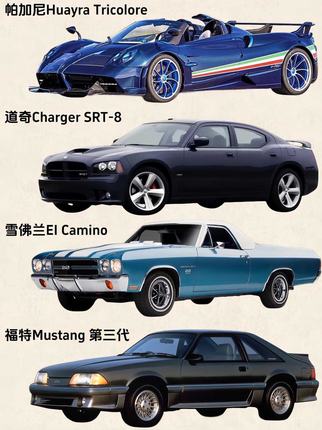 “重温速度与激情10中的那些经典座驾”肌肉车 #JDM
