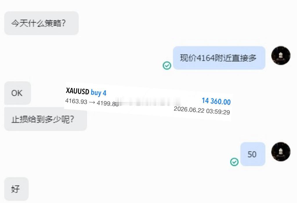 多单开门红4164附近低位持有，4200附近离场。黄金现货黄金