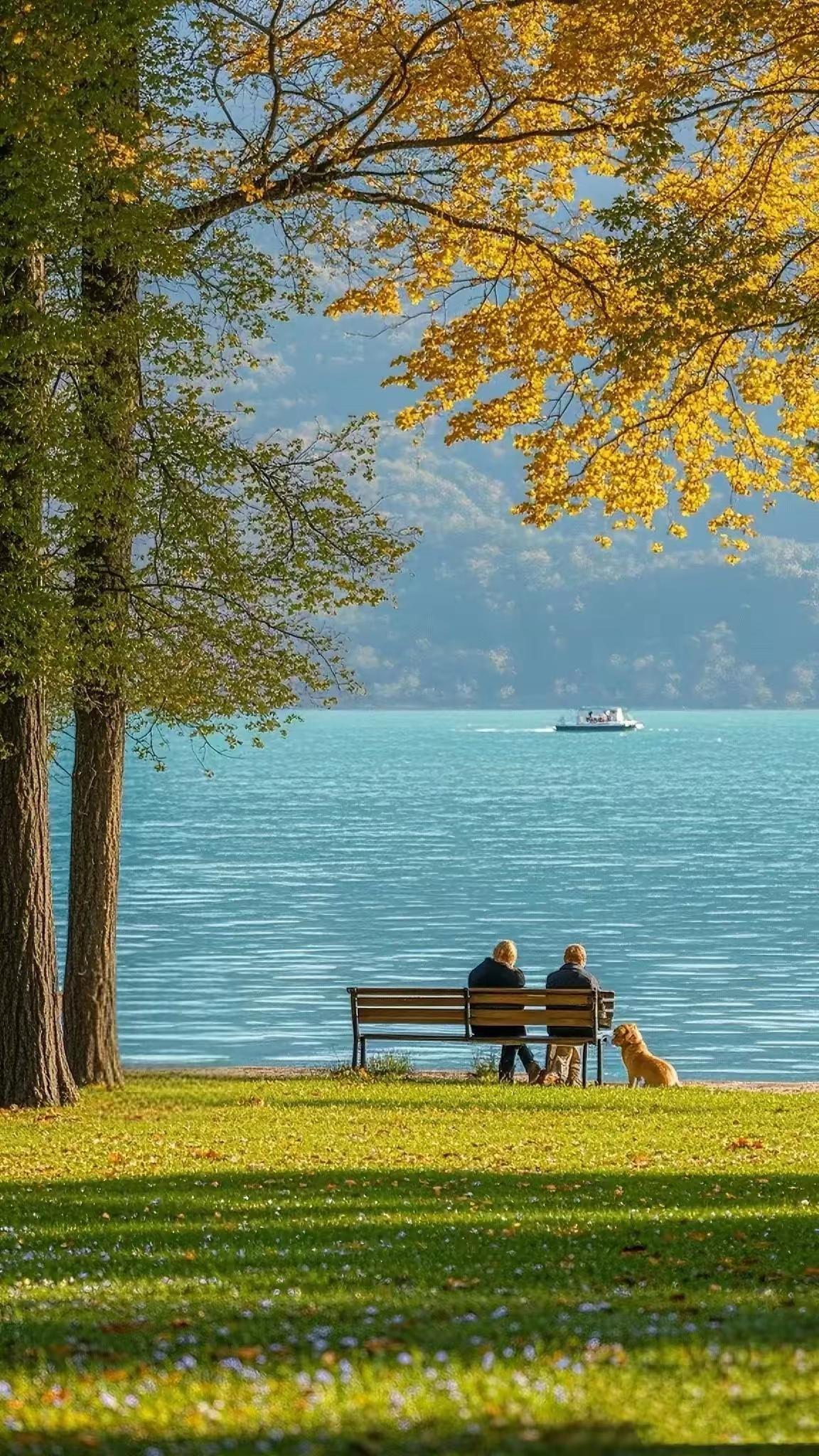上联：朝朝暮暮，朝暮相守，
下联：风风雨雨，风雨同舟。
