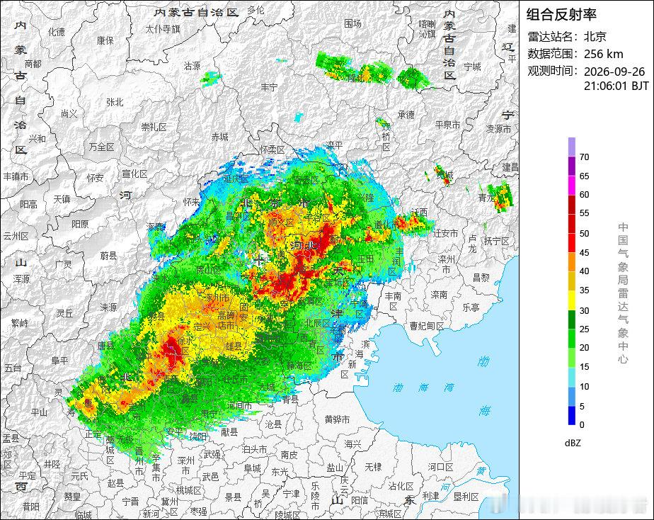 强对流自西向东移动，蓟县宝坻武清未来自西向东将出现雷阵雨天气，短时降水强度大，同