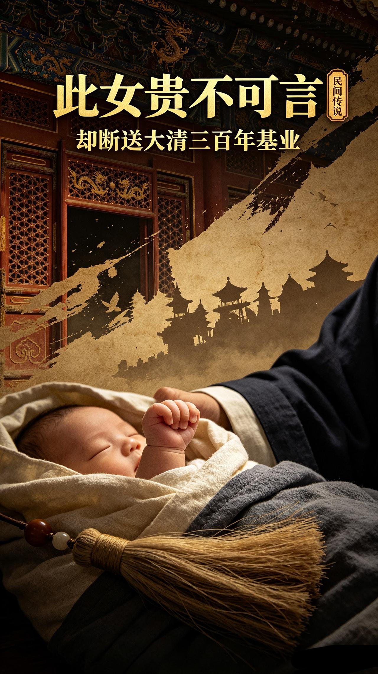 慈禧出生，道士路过长叹：大清基业恐毁于此女

晚清的历史上，慈禧是一个绕不开的人