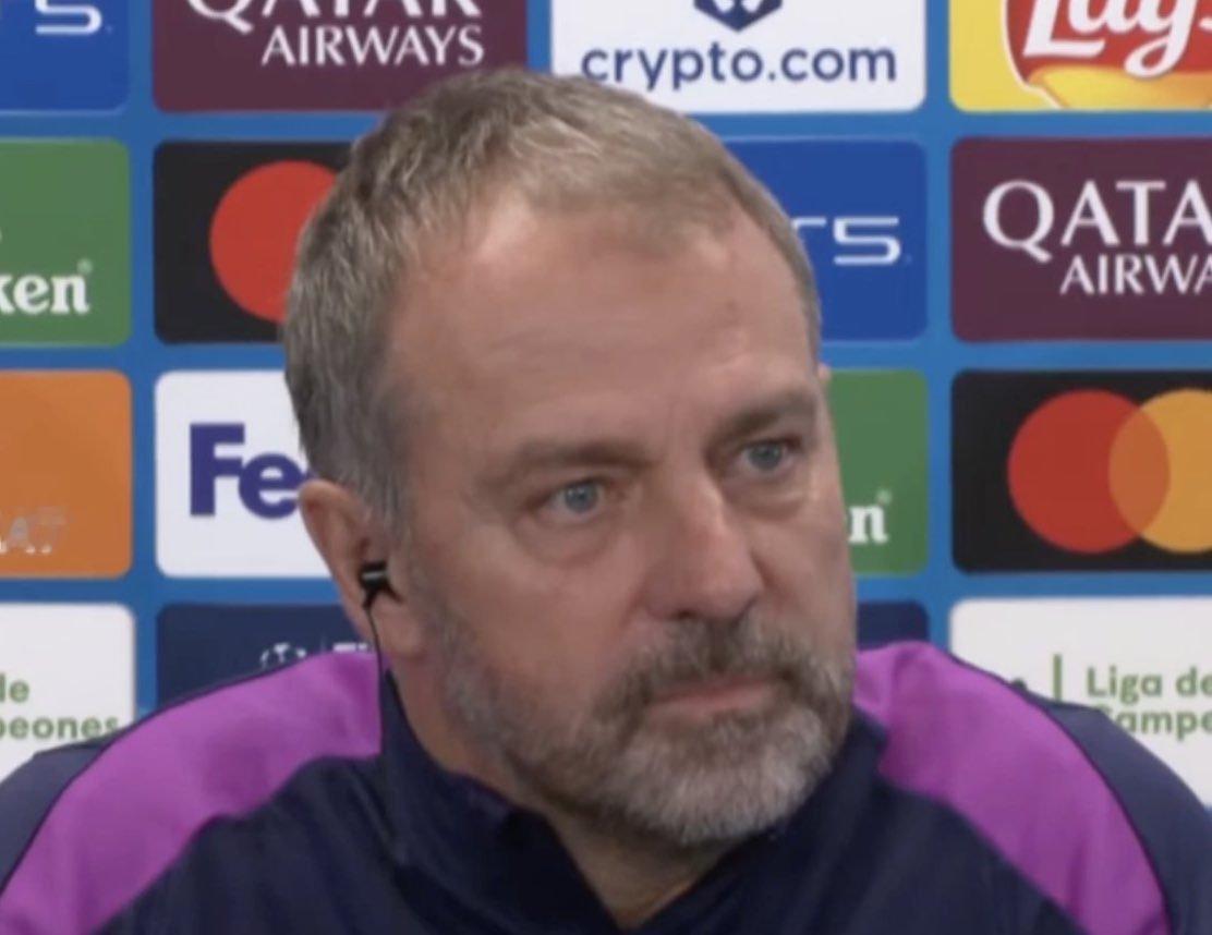 弗里克：特尔施特根明天可能入选大名单，但胡安-加西亚是目前的首发门将。巴萨vs法