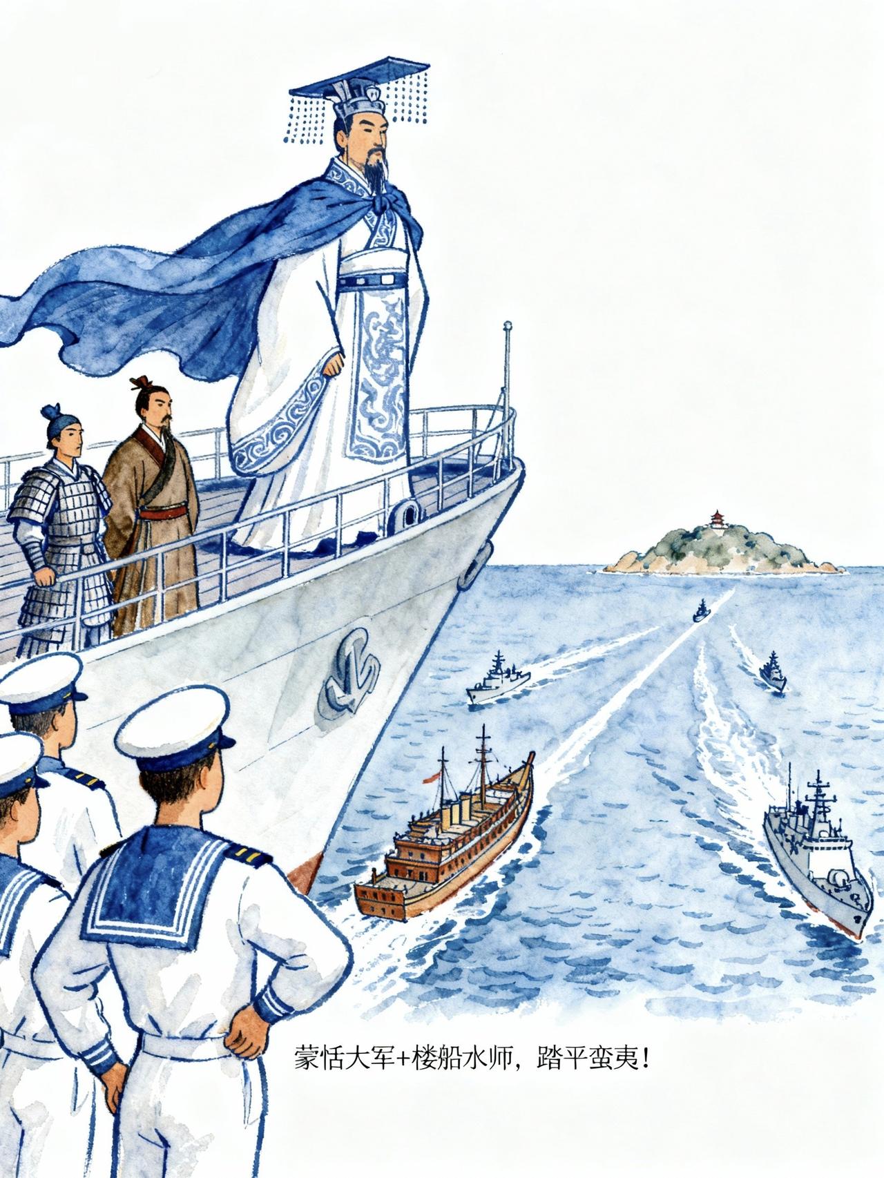 台湾是朕的地，是华夏的根，尔等一个东瀛首相，也配提动武插手？真是蚍蜉撼树，自不量