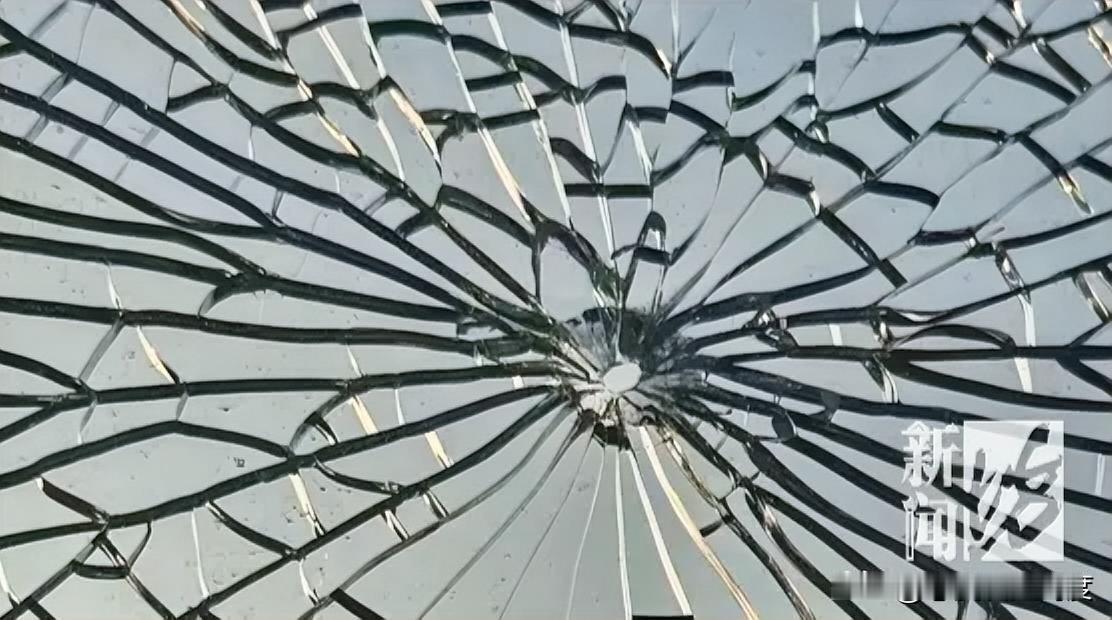 我的妈呀！竟然有人在小区里干这种事！玻璃窗半夜“砰”一声炸裂，你猜是啥打的？
