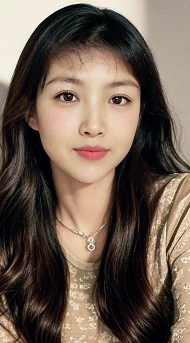 AI温婉长发佳人